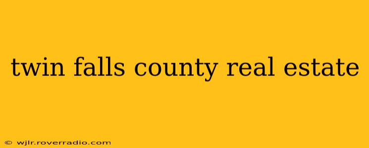 twin falls county real estate