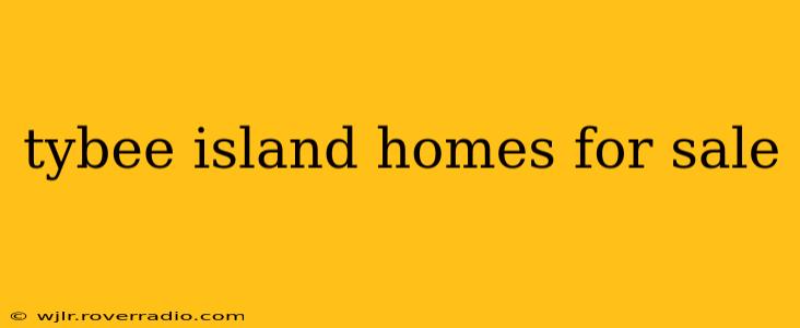 tybee island homes for sale