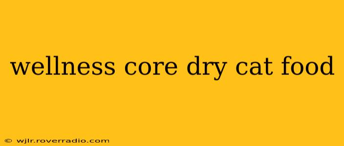 wellness core dry cat food