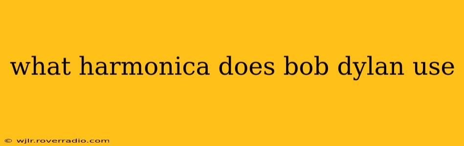 what harmonica does bob dylan use