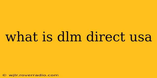 what is dlm direct usa