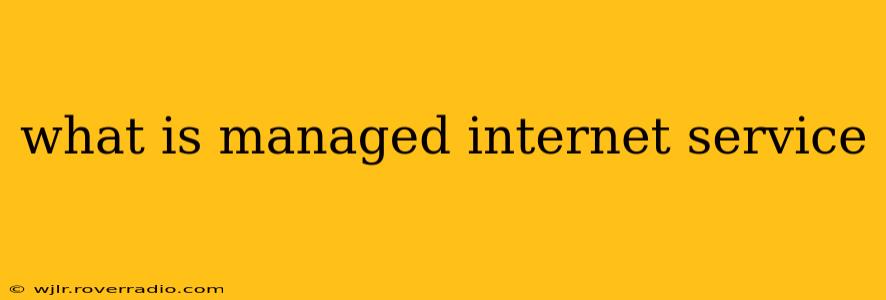 what is managed internet service
