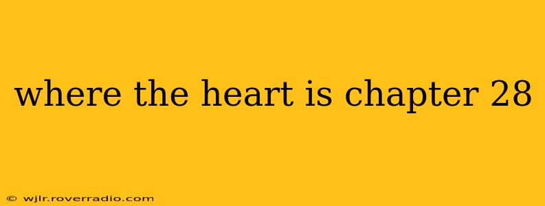 where the heart is chapter 28
