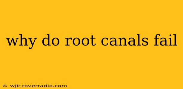 why do root canals fail