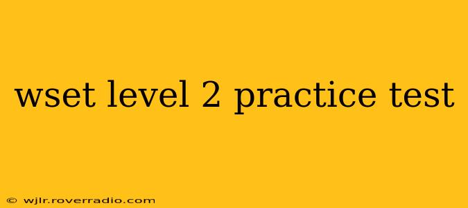 wset level 2 practice test