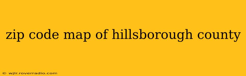 zip code map of hillsborough county